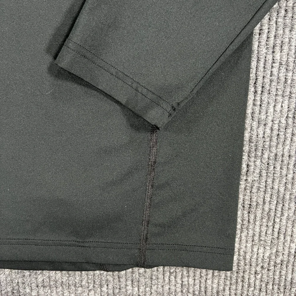 Under Armour Pullover Shirt Mens Large‎ Black Long Sleeve 1/4 Zip All Seasons